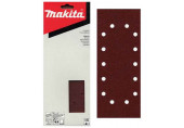 Makita P-33021 Feuilles rectangulaires abrasives 115 x 280 mm, K80, 10 Qté